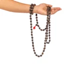 Lotus seed mala in Pyrite Laxmi Aagaman Kit