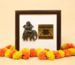 Buy Pyrite Shani Dev Frame with Shani Yantra online