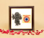 Pyrite Combo Panchmukhi Hanuman Ji & Shani Dev Protection Frame
